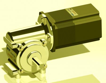 DC STEPPER Worm Gear Motor WGST65 LONG